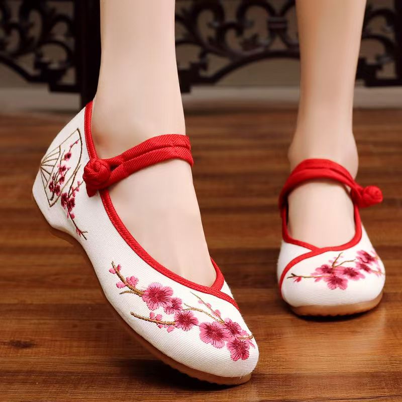 Ethnic Fabric - Damskie buty w stylu etnicznym, z