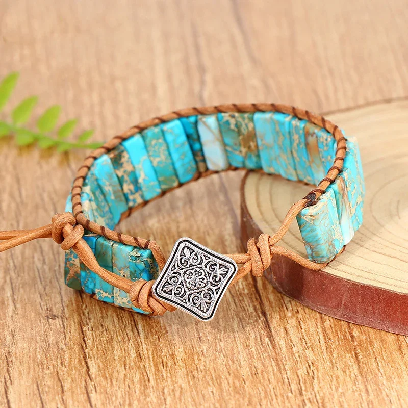 Ethnic Fashion Sale - Nowa, modna bransoletka w stylu boho,