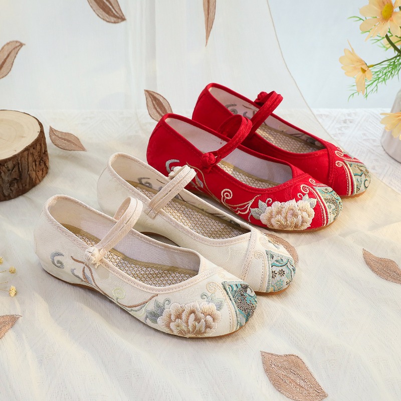 New Ethnic Fashion - Buty codzienne dla kobiet, modne, vintage,