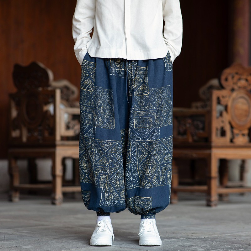 Ethnic Wear In Fashion - Męskie spodnie w stylu harem, inspirowane