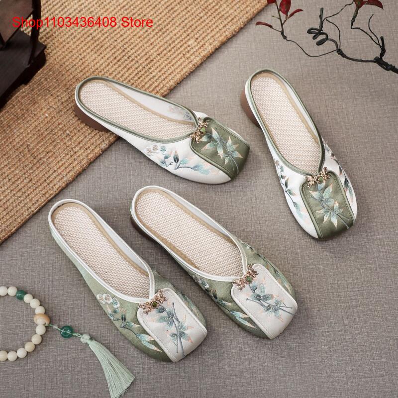 Nowe haftowane kapcie do domu, – New Ethnic Fashion recenzja i cena