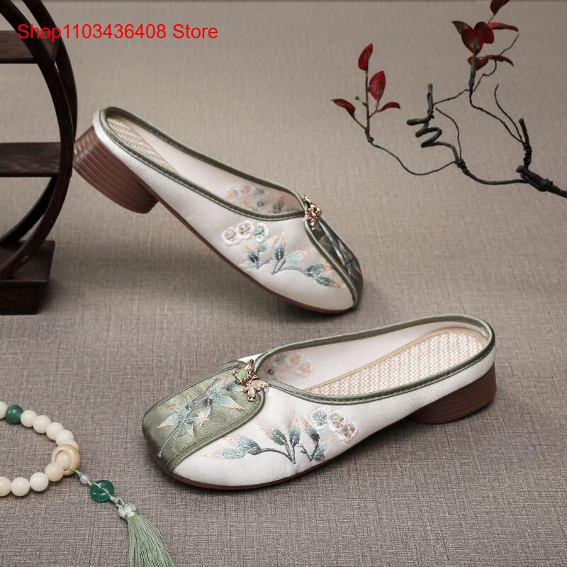 Nowe haftowane kapcie do domu, – New Ethnic Fashion recenzja i cena