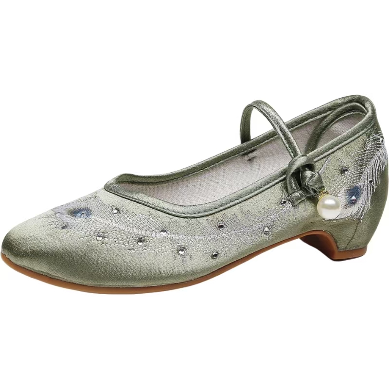 Damskie buty Cheongsam z niski – Ethnic Fabric recenzja i cena