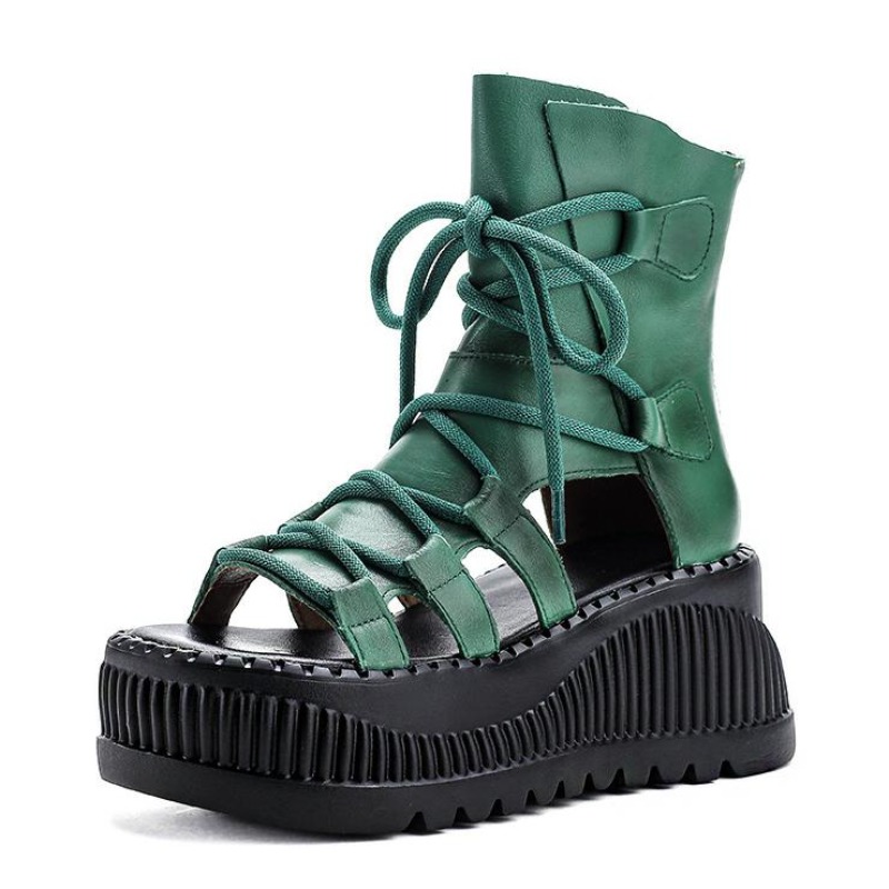 Botki damskie ze skóry natural – Ethnic Fashion For Women recenzja i cena