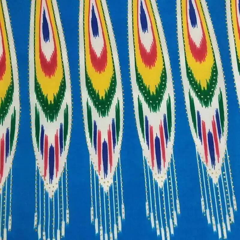 Tkanina Xinjiang Adelaide Piór – Ethnic Fabric recenzja i cena