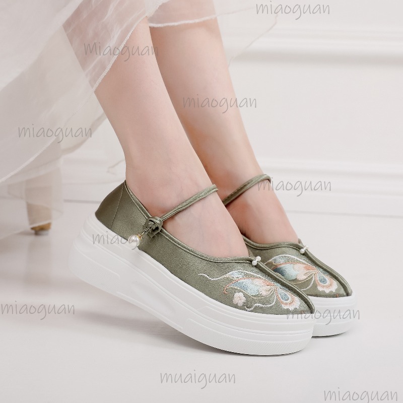 Damskie buty w stylu chińskim, – Ethnic Fabric recenzja i cena