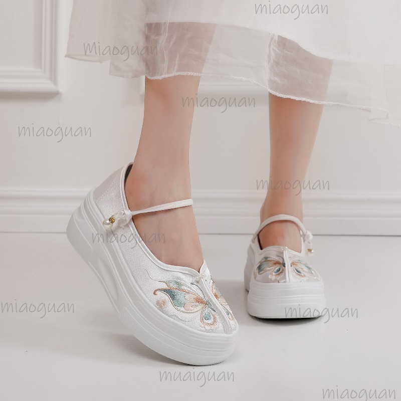 Damskie buty w stylu chińskim, – Ethnic Fabric recenzja i cena
