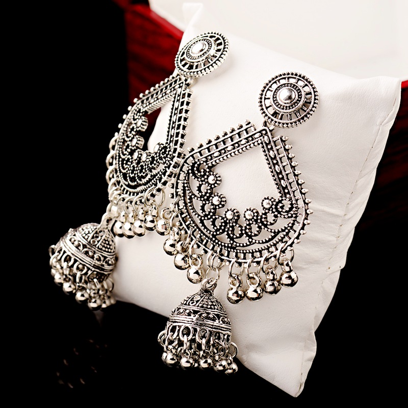 Etniczne kobiety duże kolczyki – Ethnic Indian Fashion recenzja i cena