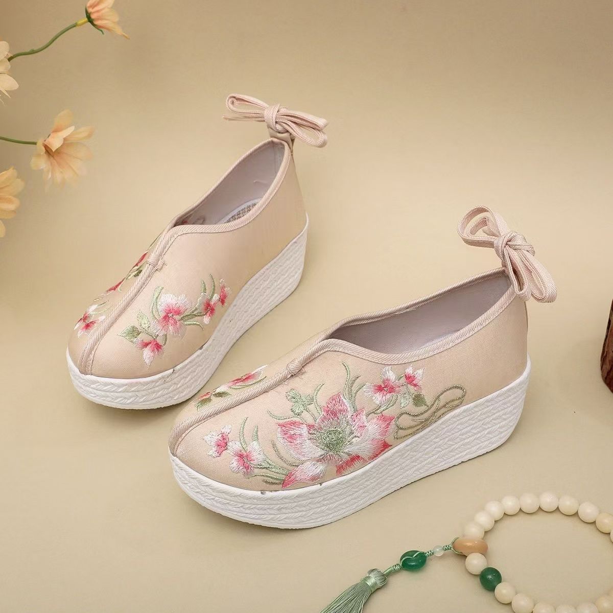 Damskie etniczne buty na kotur – Ethnic Fabric recenzja i cena