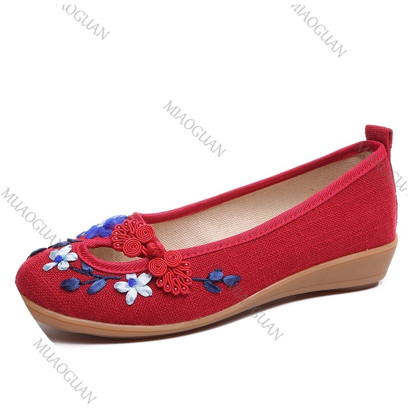 Haftowane damskie wygodne buty – Ethnic Fashion For Women recenzja i cena