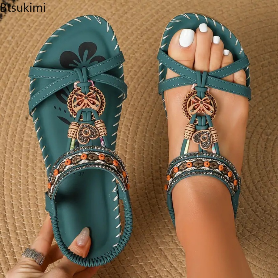 Damskie sandały w stylu bohemy – Ethnic Fashion For Women recenzja i cena