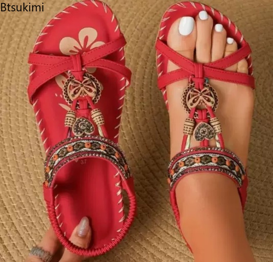Damskie sandały w stylu bohemy – Ethnic Fashion For Women recenzja i cena