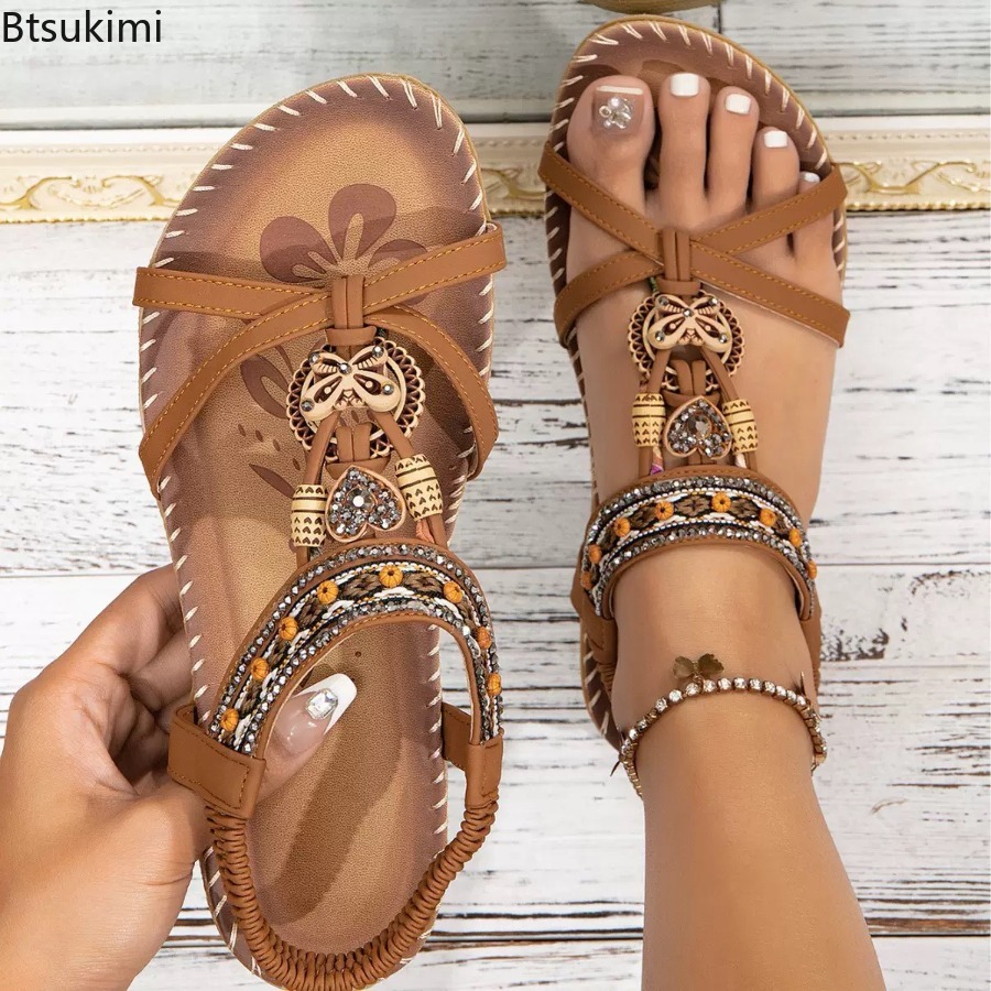 Damskie sandały w stylu bohemy – Ethnic Fashion For Women recenzja i cena