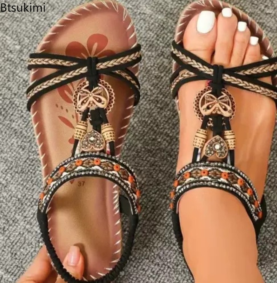 Damskie sandały w stylu bohemy – Ethnic Fashion For Women recenzja i cena