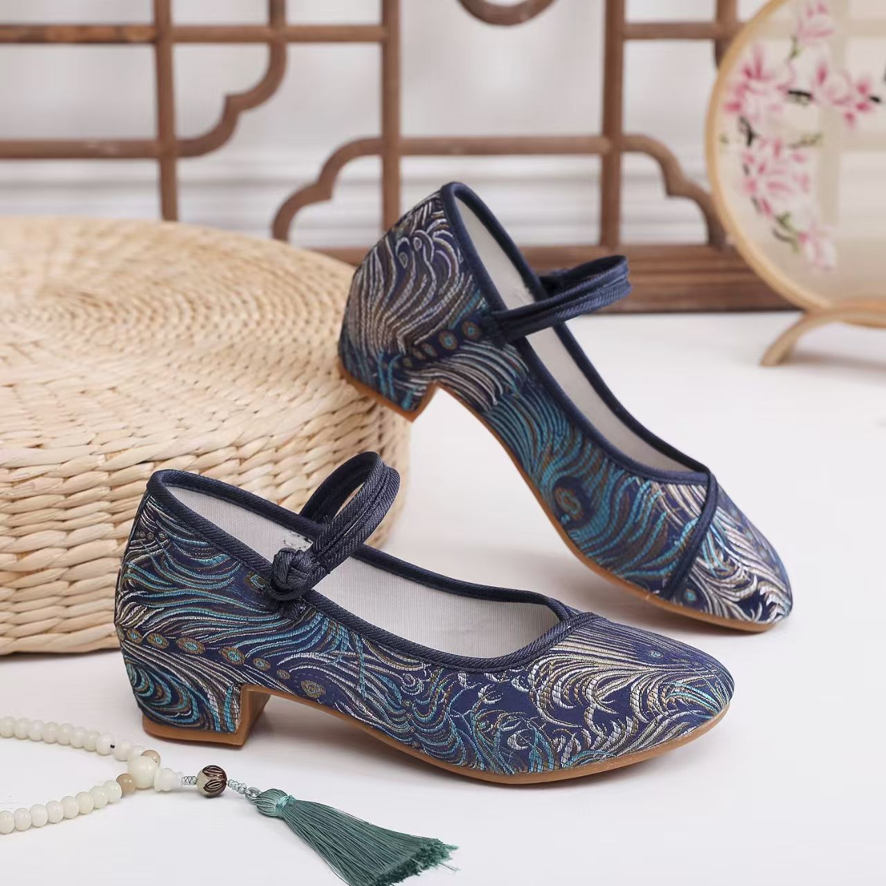 Damskie buty Cheongsam z jedwa – Ethnic Fabric recenzja i cena